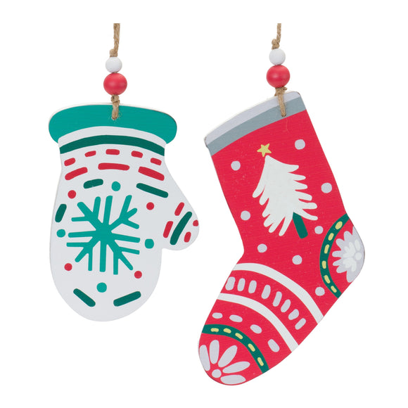 Mitten and Stocking Ornament (Set of 12) 7