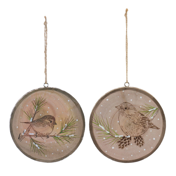 Bird Disc Ornament (Set of 12) 4