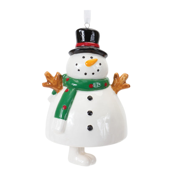 Snowman Ornament (Set of 12) 5.5
