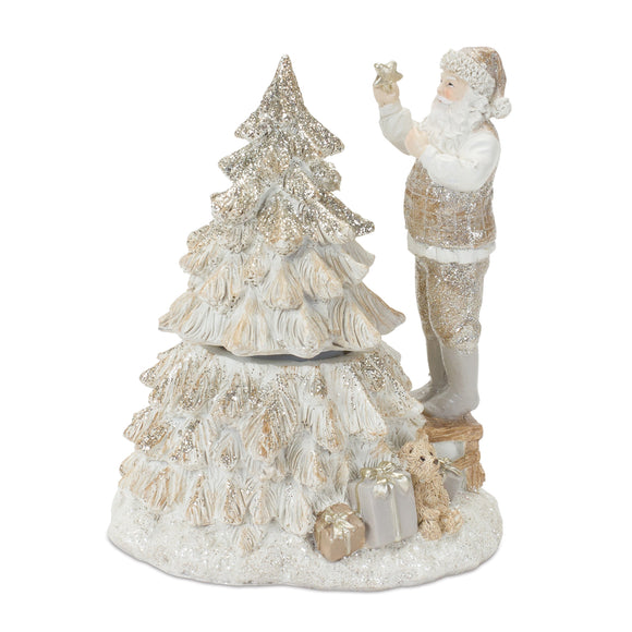 Santa w/Tree (Set of 2) 7