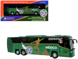 Scania Touring HD Coach Bus "Mexico National Football Team" Green with Graphics "International Federation of the Global Game" Series  1/87 (HO) Diecast Model