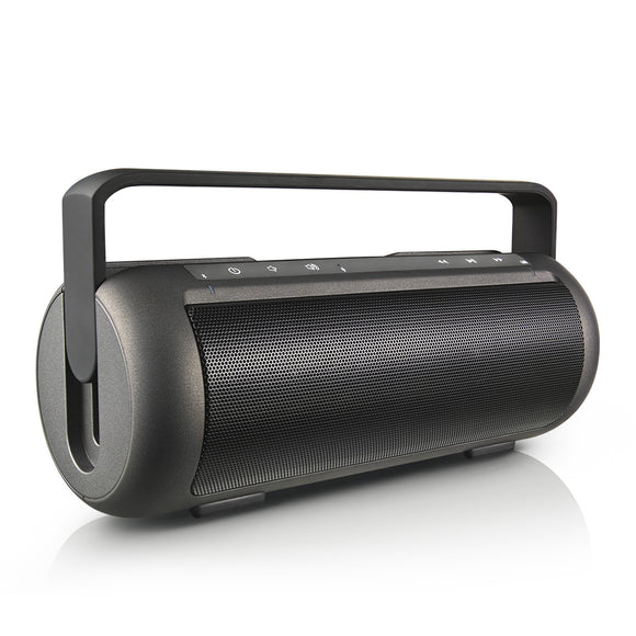 iRola Wireless Speaker Powerful Dual Subwoofer Stereo Bass Noise Cancelling w/Mic Aux-in for Camping Party