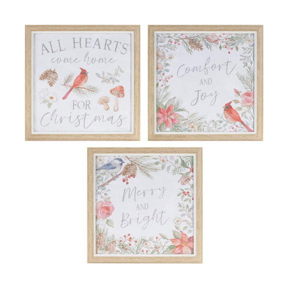 Framed Bird and Cardinal Print (Set of 3) 9
