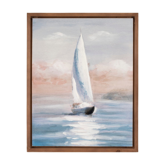 Framed Sailboat Print 19