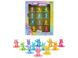Set of 12 Diecast Figures "Care Bears" Franchise "Nano Metalfigs" Series Diecast Models by Jada