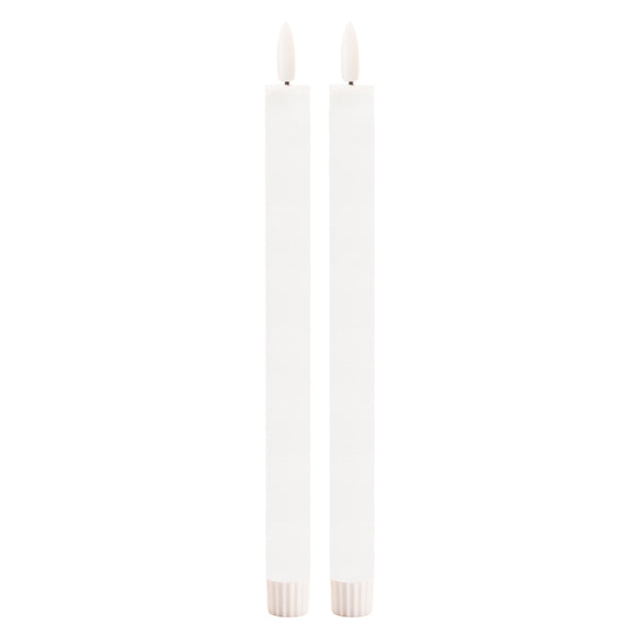 FIA Wick Taper Candle (Set of 2) WHITE 11
