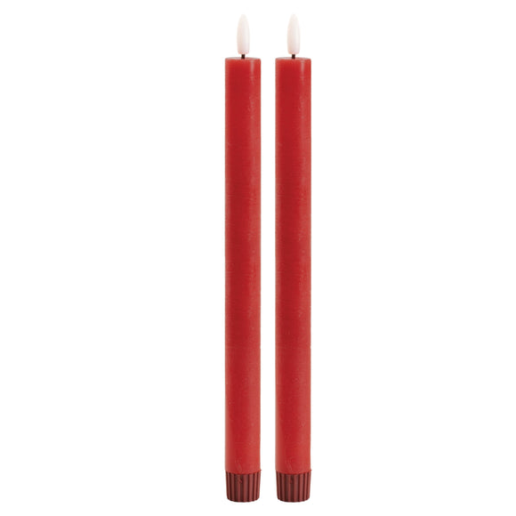 FIA Wick Taper Candle (Set of 2) RED 11