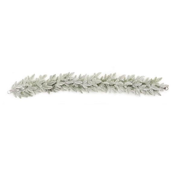 Flocked Pine Garland 72