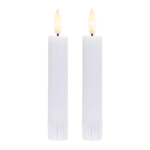 FIA Wick Taper Candle (Set of 4) WHITE 5