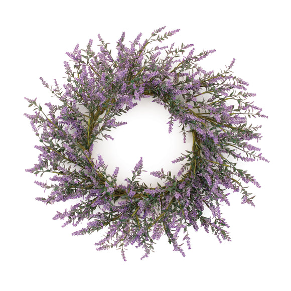 Lavender Wreath 20