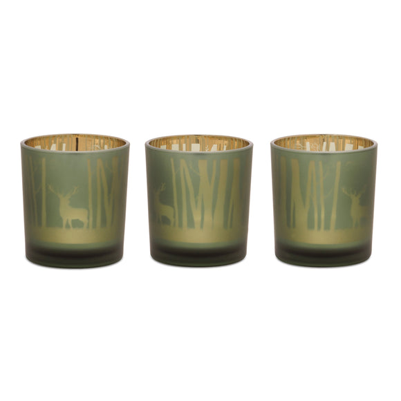 Mossy Oak Votive (Set of 3) 3