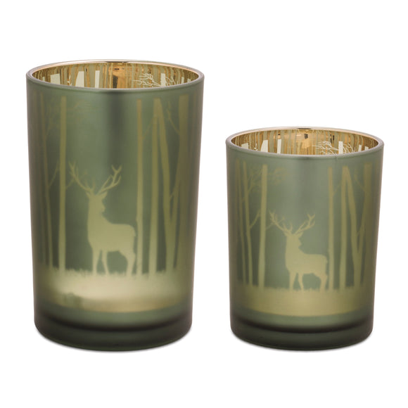 Mossy Oak Candle Holder (Set of 2) 4