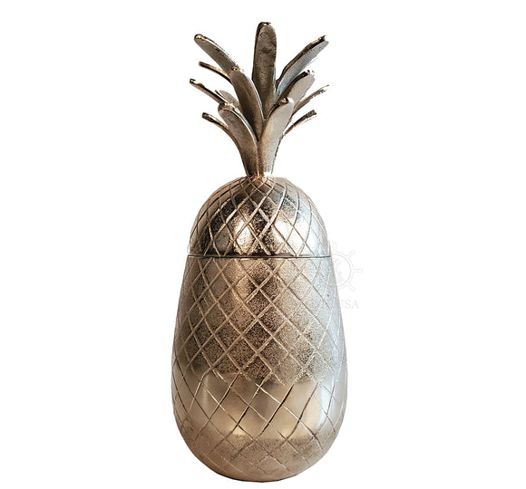 Aluminium Pineapple Storage Decor