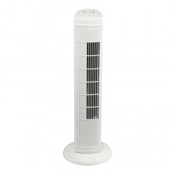 Zone White Tower Fan