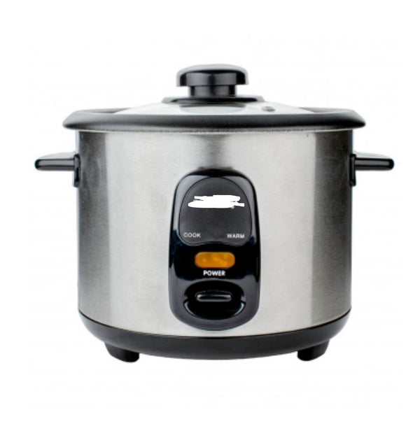 10 Cup Rice Cooker / Non-Stick in Silver