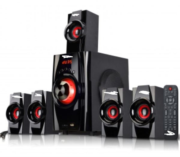 5.1 Channel Surround Sound Bluetooth Speaker System
