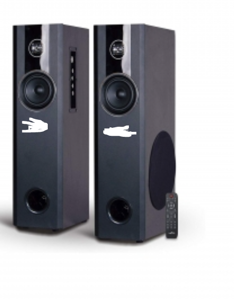 Sound Bluetooth Powered Tower Speaker