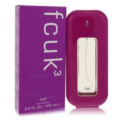 Fcuk 3 Eau De Toilette Spray By French Connection   3.4 oz Eau De Toilette Spray