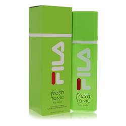 Fila Fresh Green Tonic Eau De Toilette Spray By Fila   3.4 oz Eau De Toilette Spray