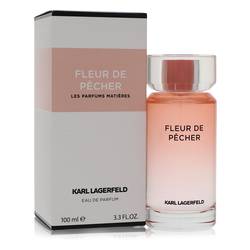 Fleur De Pecher Eau De Parfum Spray By Karl Lagerfeld   3.3 oz Eau De Parfum Spray