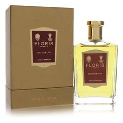 Floris Leather Oud Eau De Parfum Spray By Floris   3.4 oz Eau De Parfum Spray