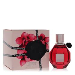 Flowerbomb Ruby Orchid Eau De Parfum Spray By Viktor & Rolf   1.7 oz Eau De Parfum Spray
