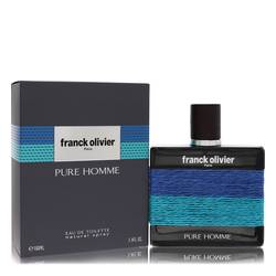 Franck Olivier Pure Homme Eau De Toilette Spray By Franck Olivier   3.4 oz Eau De Toilette Spray