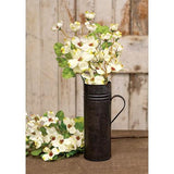 Metal Flower Holder - 7"H