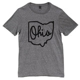 Ohio T-Shirt, Heather Graphite, Medium