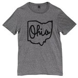 Ohio T-Shirt, Heather Graphite, Medium