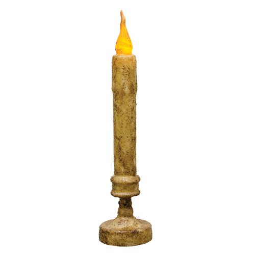 Burnt Ivory Candlestick - 10