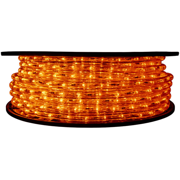 Orange LED Rope Light - 120 Volt - 148 Feet