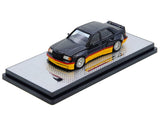 Pandem Rocket Bunny 190E Black with Red and Yellow Stripes "Diecast Con Madrid 2026 Event Edition" 1/64 Diecast Model