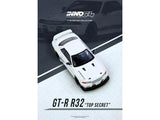 Nissan Skyline "Top Secret" (VR32) GT-R RHD (Right Hand Drive) White 1/64 Diecast Model