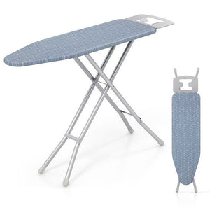 48 Inch x 13.5 Inch Ironing Board with Iron Rest for Home-Gray