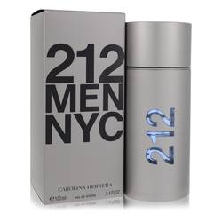 212 Eau De Toilette Spray (New Packaging) By Carolina Herrera   3.4 oz Eau De Toilette Spray