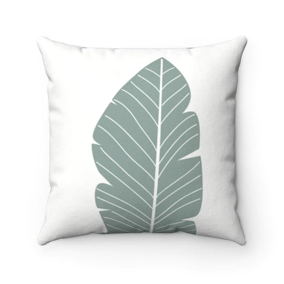 Abstract Green Leaf Double Sided Cushion Home Decoration Accents - 4 Sizes 20