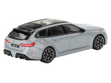 BMW M5 Touring Brooklyn Gray Metallic with Sunroof 1/64 Diecast Model Car by Mini GTBMW M5 Touring Brooklyn Gray Metallic with Sunroof 1/64 Diecast Model Car