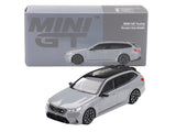 BMW M5 Touring Brooklyn Gray Metallic with Sunroof 1/64 Diecast Model Car by Mini GTBMW M5 Touring Brooklyn Gray Metallic with Sunroof 1/64 Diecast Model Car