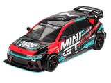 Hyundai Ioniq 5N RS-01T "Mini GT" Black with Graphics "2025 Tokyo Auto Salon" Limited Edition 1/64 Diecast Model