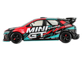 Hyundai Ioniq 5N RS-01T "Mini GT" Black with Graphics "2025 Tokyo Auto Salon" Limited Edition 1/64 Diecast Model