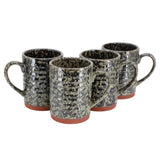 Home 4 Piece 18.5 Ounce Mug Set in Peacock Green