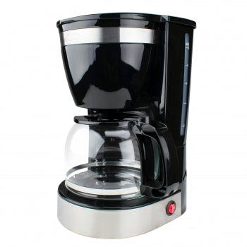 10 Cup 800 Watt Coffee Maker in Black