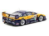Ferrari F40 GTE #44 Luciano Della Noce - Anders Olofsson - Carl Rosenblad "24 Hours of Le Mans" (1996) "Hobby64" Series 1/64 Diecast Model