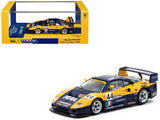 Ferrari F40 GTE #44 Luciano Della Noce - Anders Olofsson - Carl Rosenblad "24 Hours of Le Mans" (1996) "Hobby64" Series 1/64 Diecast Model