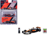 McLaren MCL60 #4 Lando Norris 2nd Place Formula One F1 "British GP" (2023) with Pitboards "Global64" Series 1/64 Diecast Model