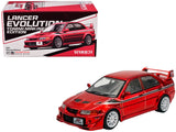 Mitsubishi Lancer Evolution VI RHD "Tommi Makinen Edition" Red Chrome "Hobby Expo China 2026" 1/64 Diecast Model