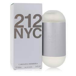 212 Eau De Toilette Spray (New Packaging) By Carolina Herrera   3.4 oz Eau De Toilette Spray