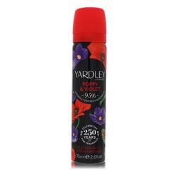 Yardley Poppy & Violet Body Fragrance Spray By Yardley London   2.6 oz Body Fragrance Spray