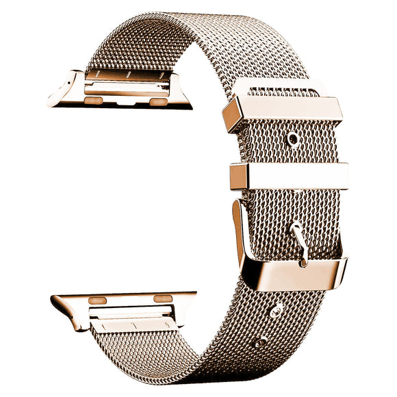 Stainless Steel Classic Buckle Band Replacement for 42MM Apple Watches Series 1/2/3